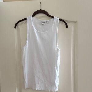 Aritzia Homestretch Rib Crew Tank Top (Size large)